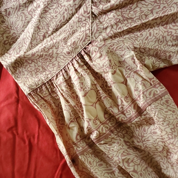 Anna Sui 100% Cotton Boho Top M - Picture 3 of 5